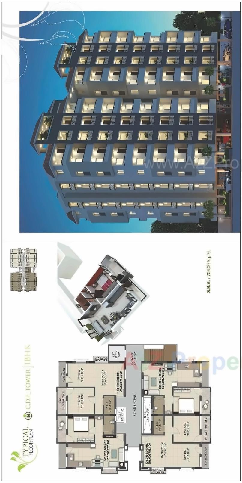 Layout of real estate project Matruchhya Residency located at Tavra, Bharuch, Gujarat