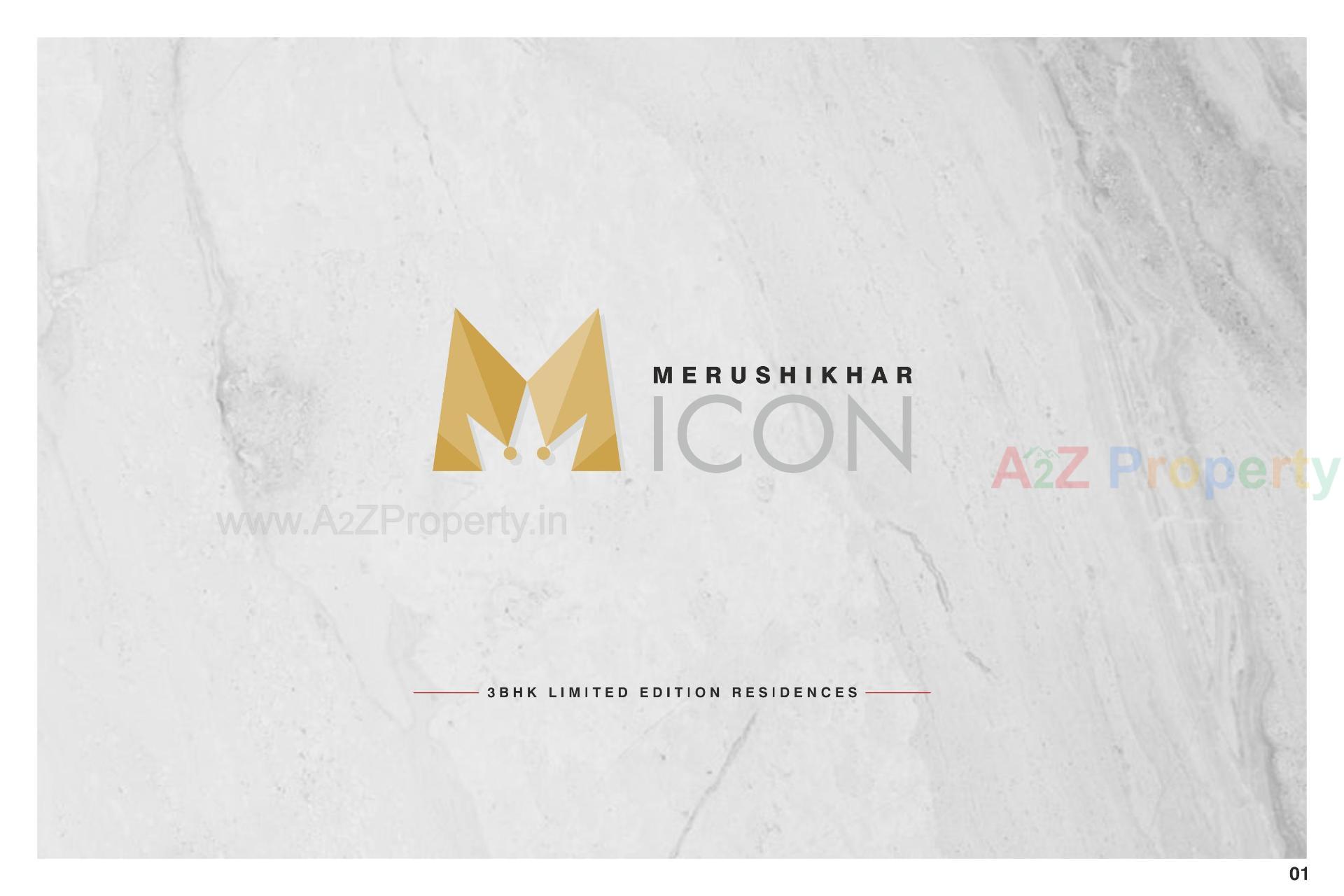  of real estate project Merushikhar Icon located at Chavaj, Bharuch, Gujarat