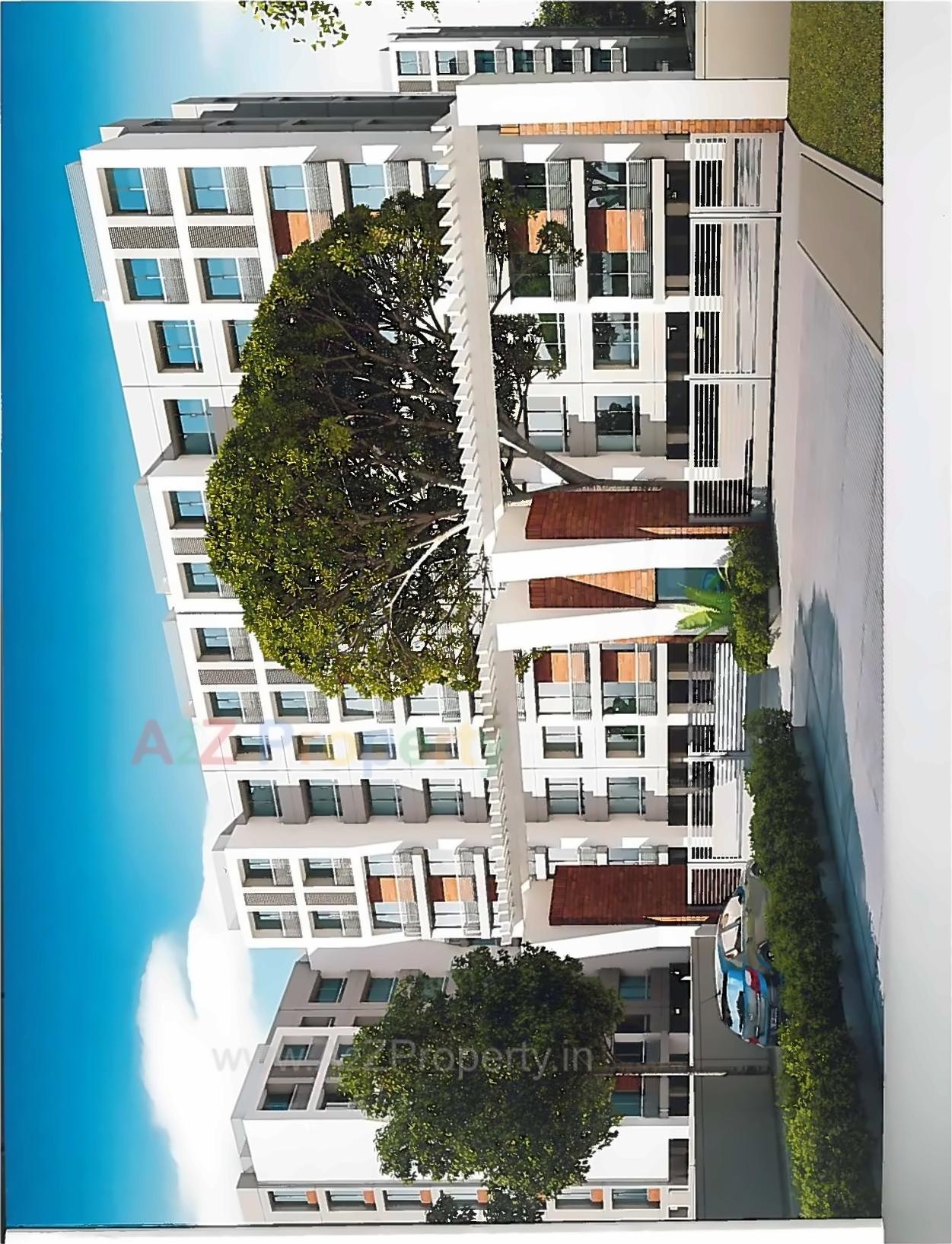 3D Elevation of real estate project Narayan Arena located at Umraj, Bharuch, Gujarat