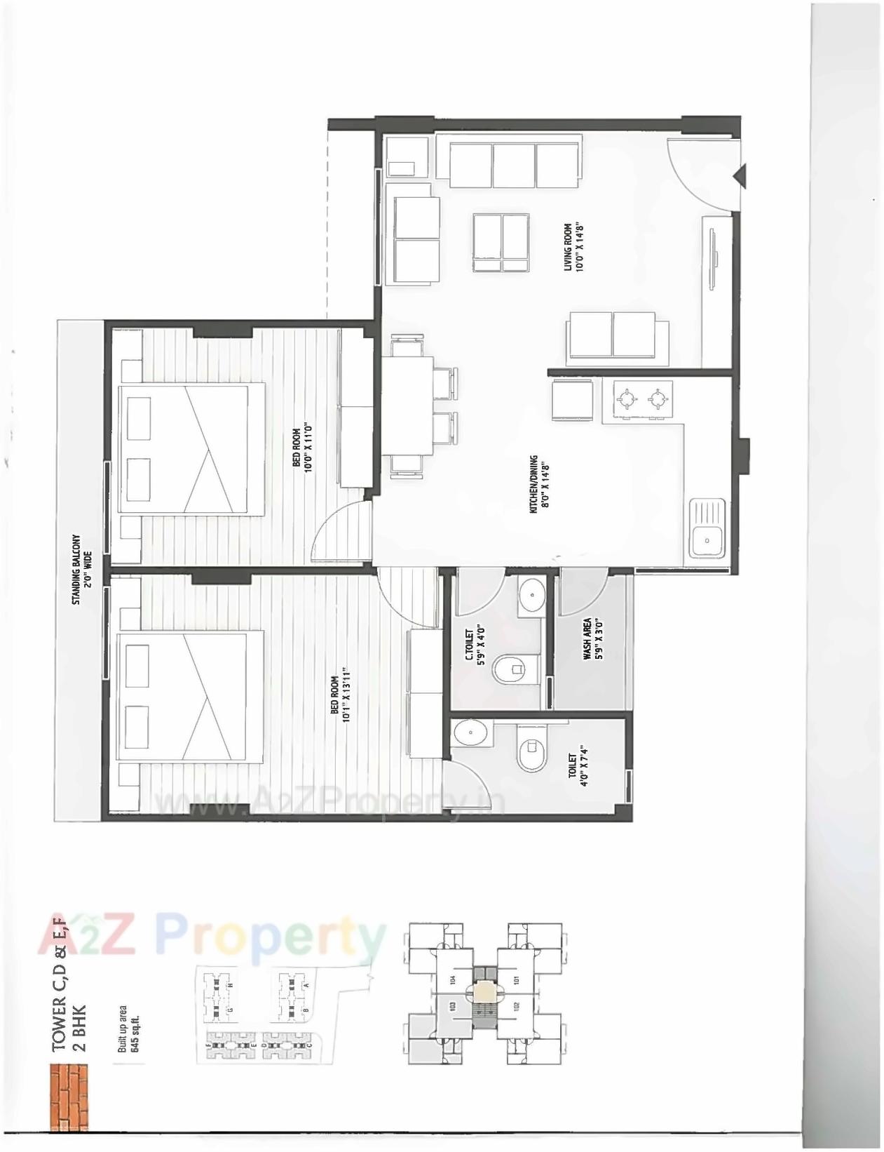 Layout of real estate project Narayan Arena located at Umraj, Bharuch, Gujarat