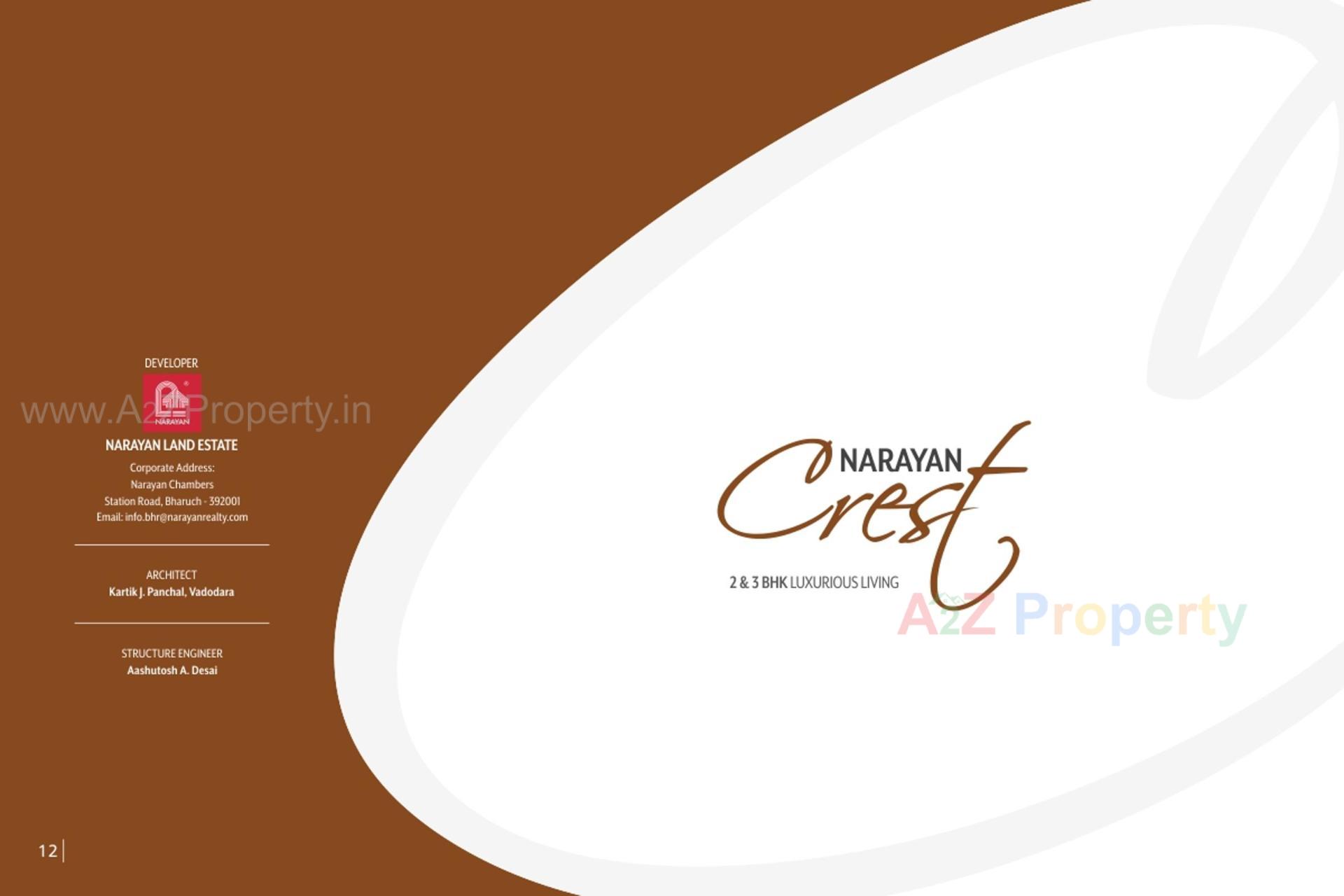 of real estate project Narayan Crest located at Umraj, Bharuch, Gujarat