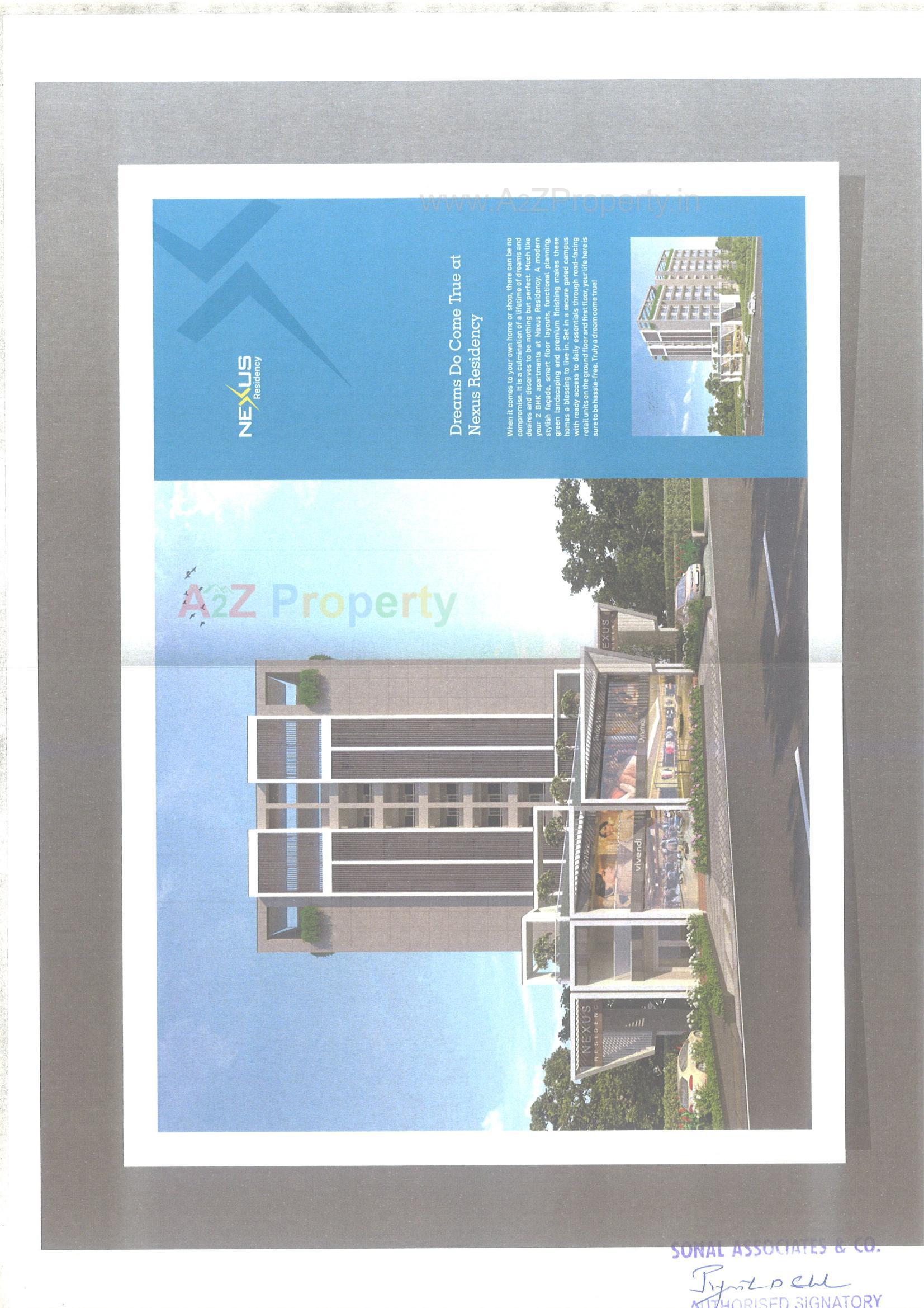  of real estate project Nexus Resdency located at Zadeshwar-village, Bharuch, Gujarat