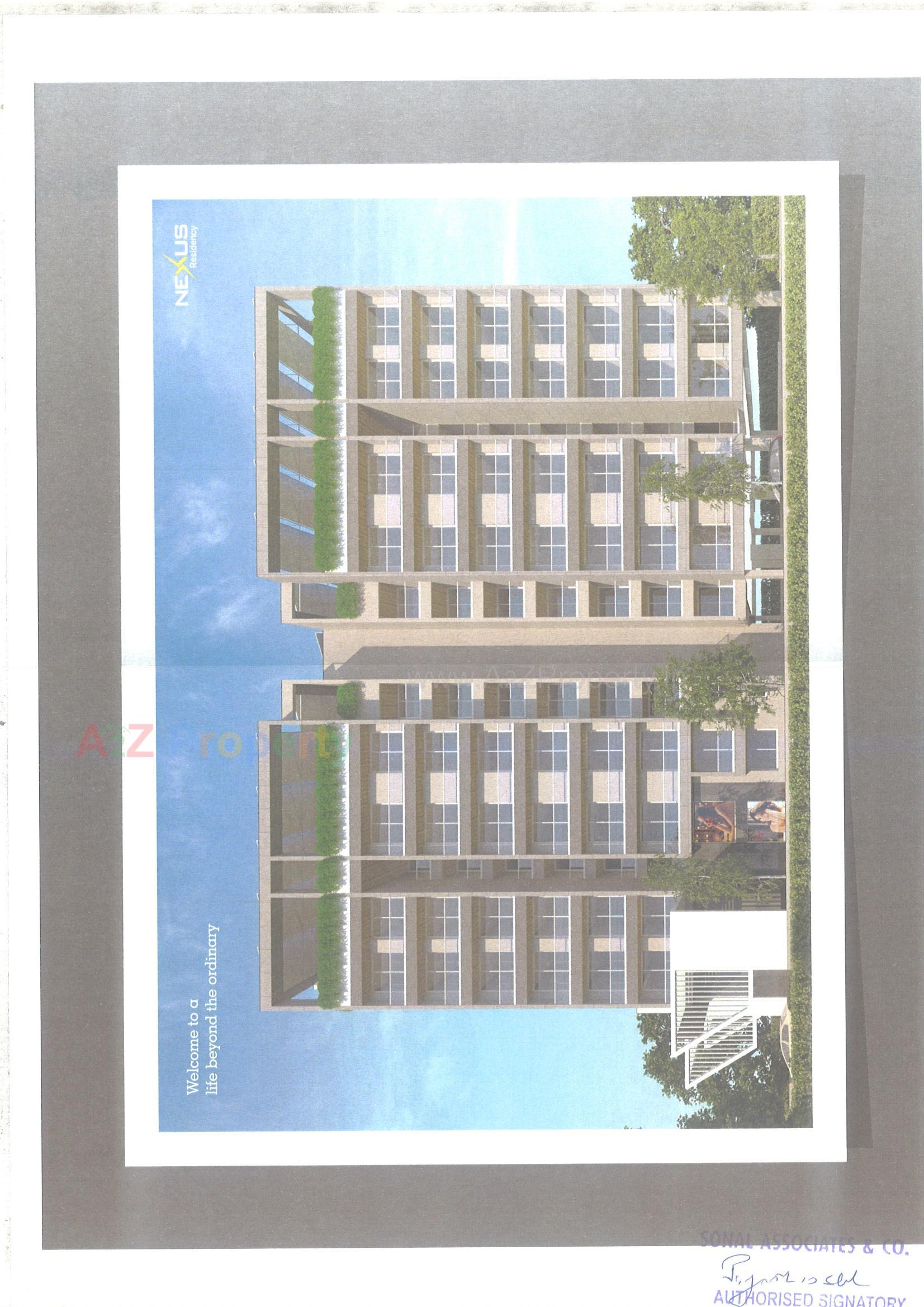 Layout of real estate project Nexus Resdency located at Zadeshwar-village, Bharuch, Gujarat