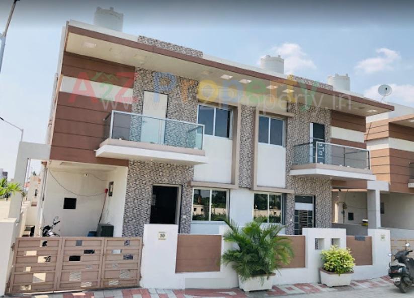 3D Elevation of real estate project Nilkanth Villa located at Ankleshwar, Bharuch, Gujarat