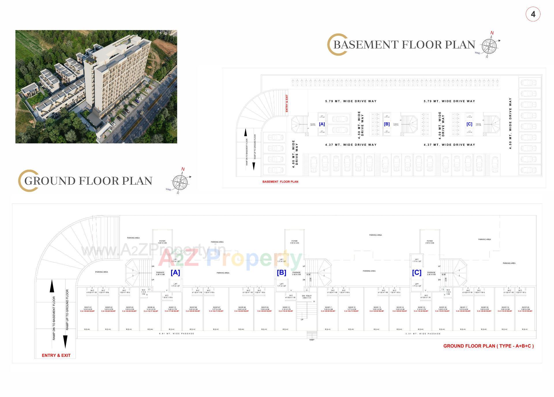  of real estate project Orchid Gold located at Ankleshwar, Bharuch, Gujarat