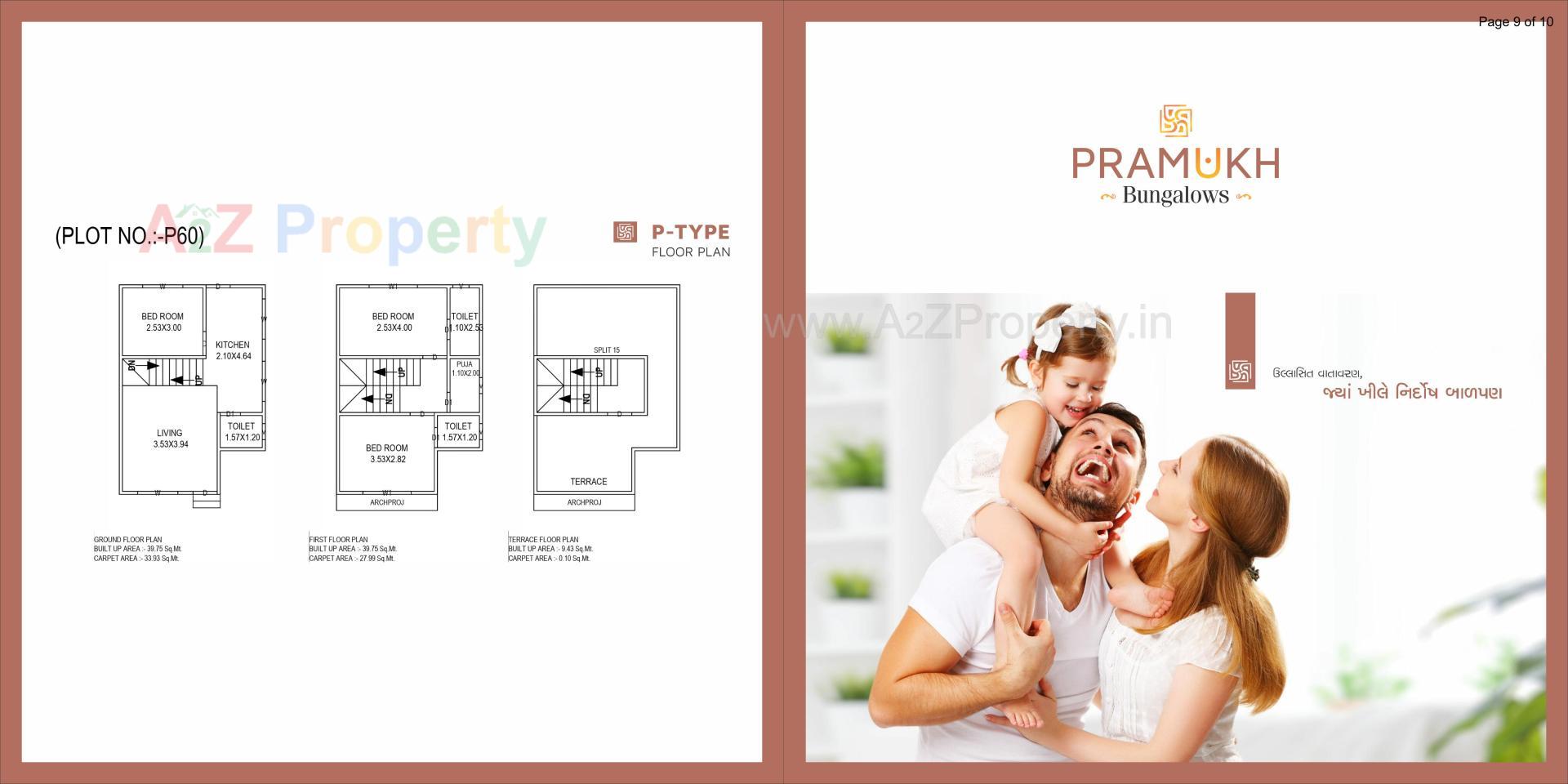  of real estate project Pramukh Bungalows located at Diva, Bharuch, Gujarat