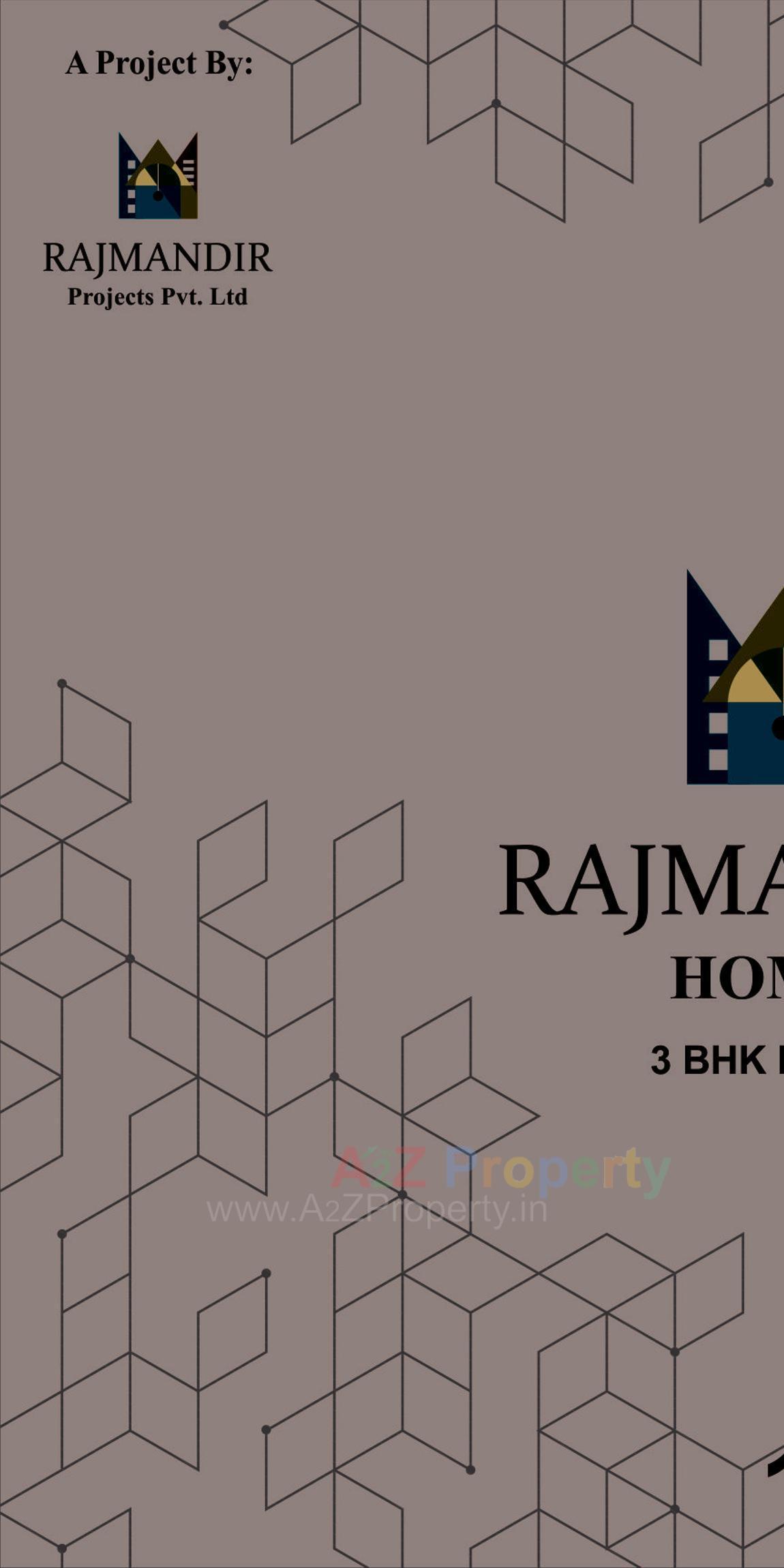 Layout of real estate project Rajmandir Homes located at Umraj, Bharuch, Gujarat