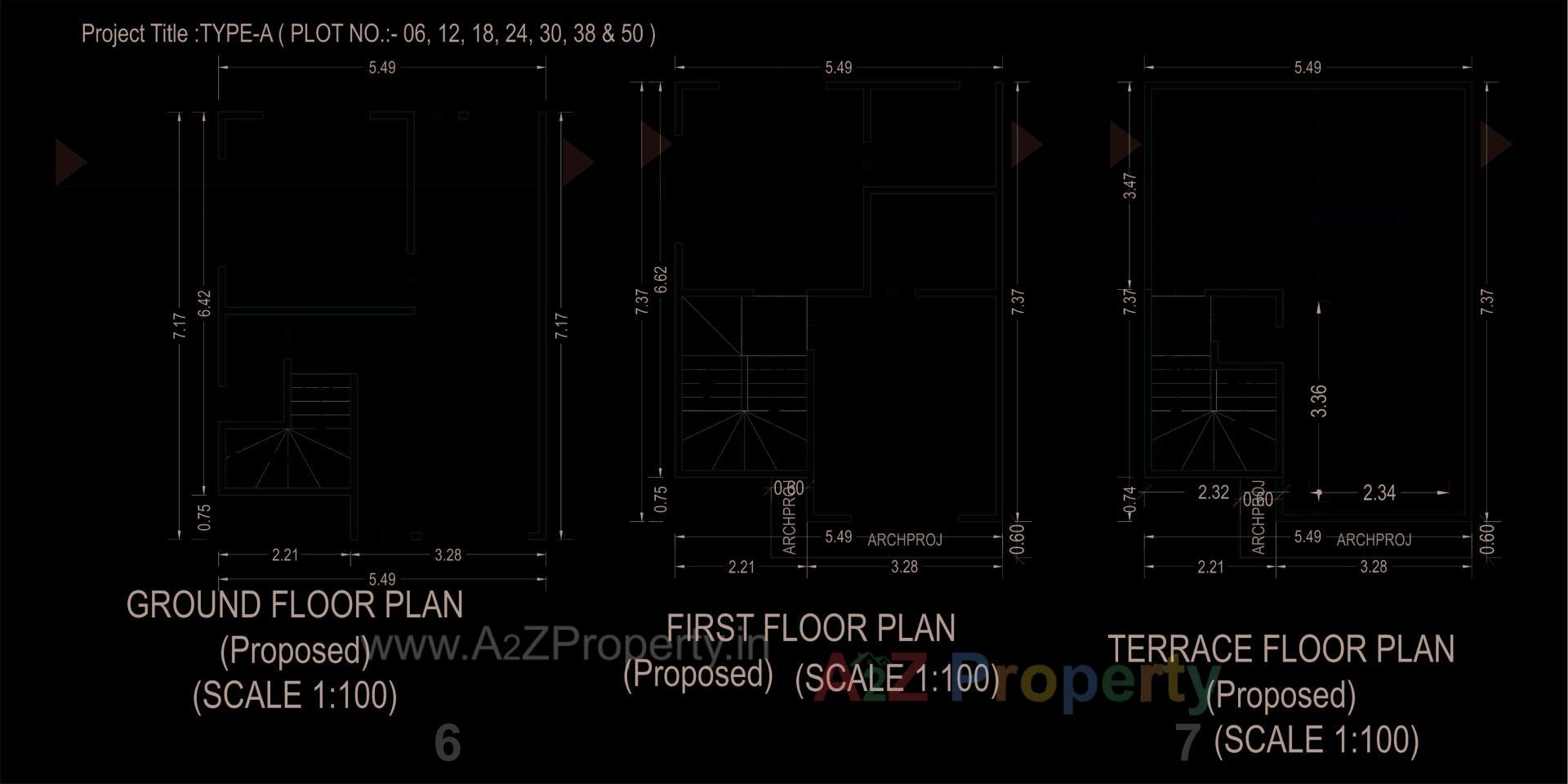  of real estate project Rajmandir Homes located at Umraj, Bharuch, Gujarat
