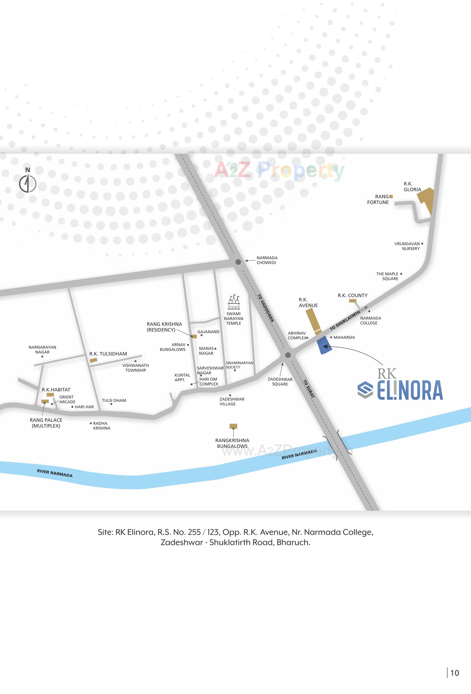  of real estate project Rk Elinora L located at Zadeshwar, Bharuch, Gujarat
