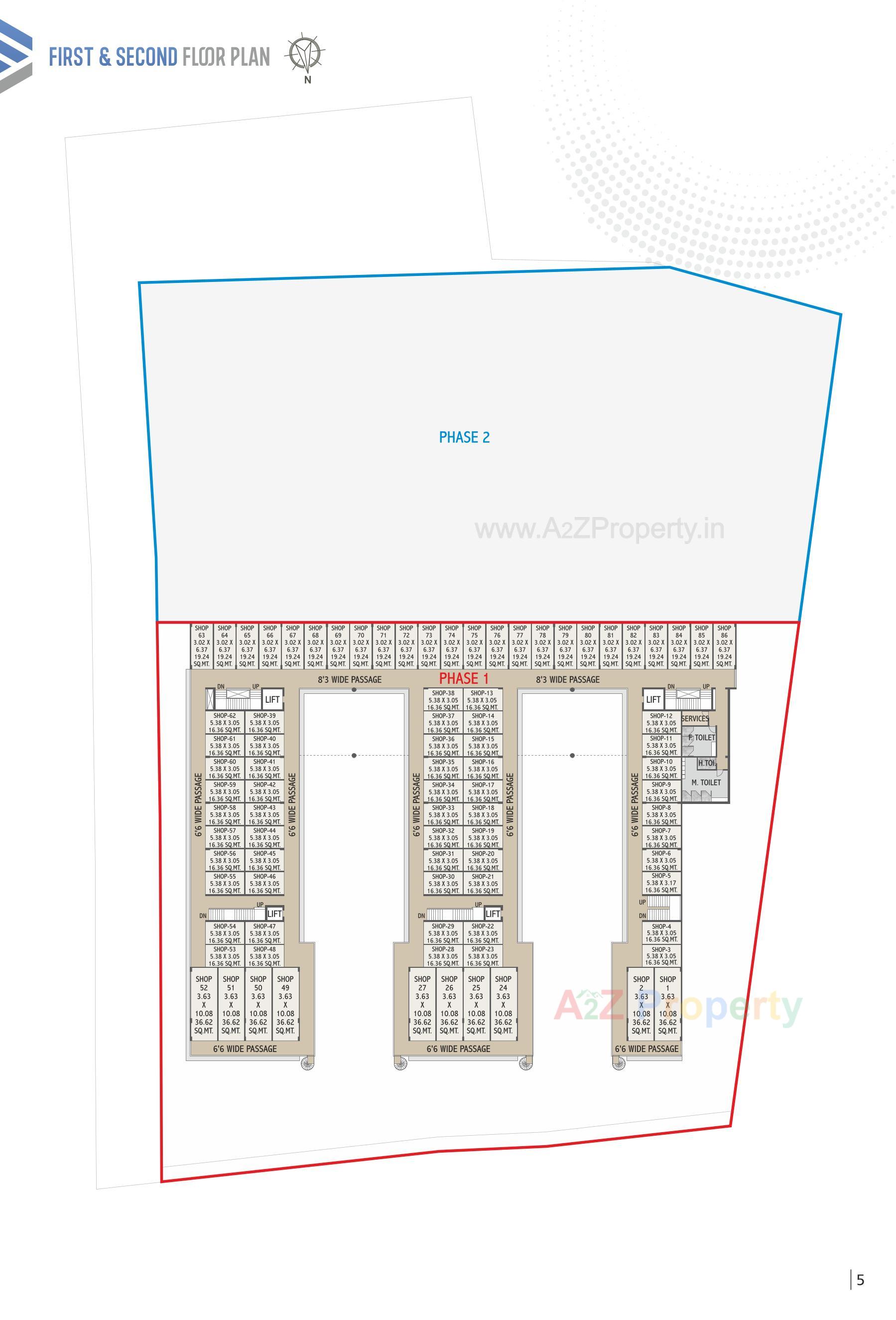 Layout of real estate project Rk Elinora L located at Zadeshwar, Bharuch, Gujarat