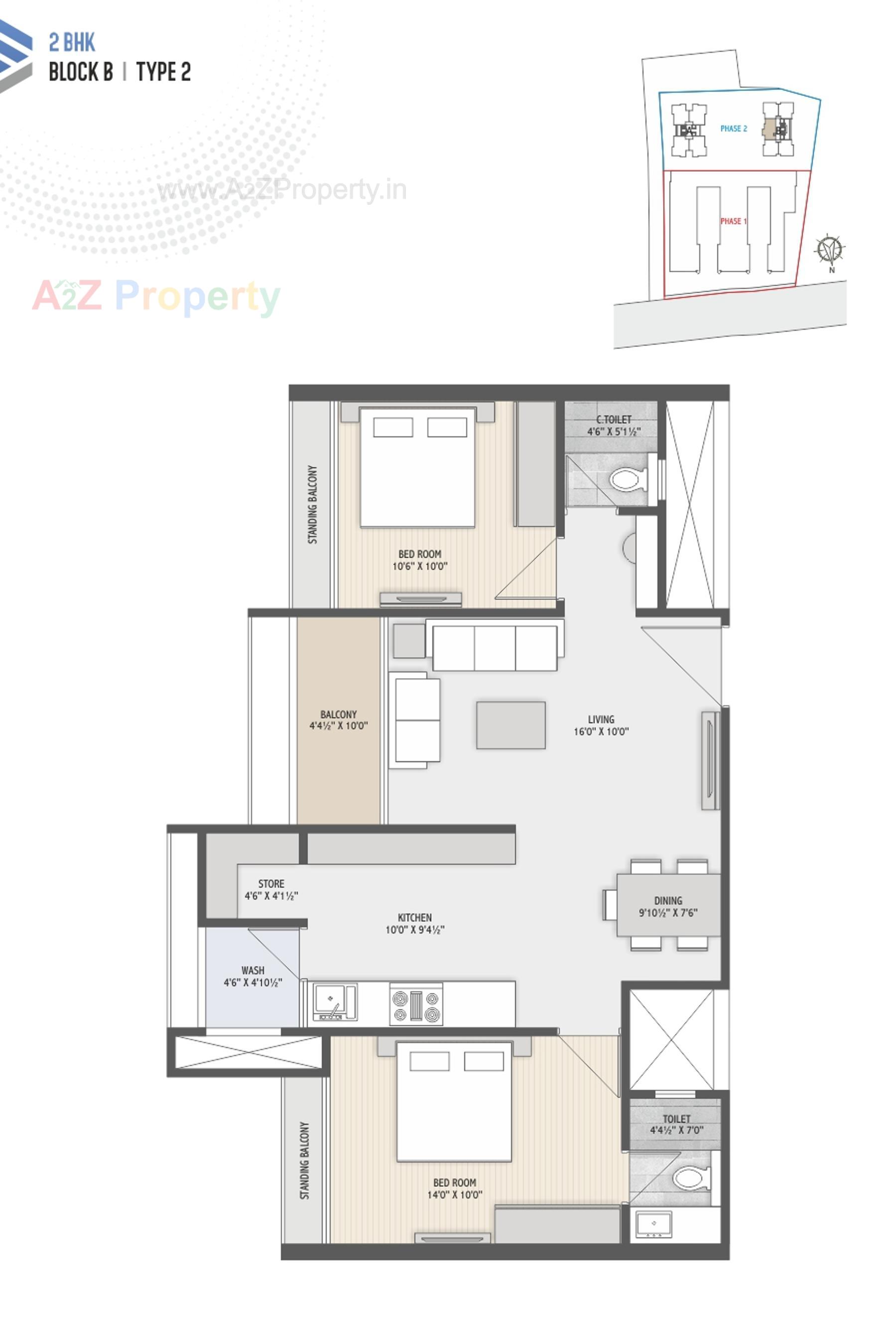 Layout of real estate project Rk Elinora located at Zadeshwar, Bharuch, Gujarat