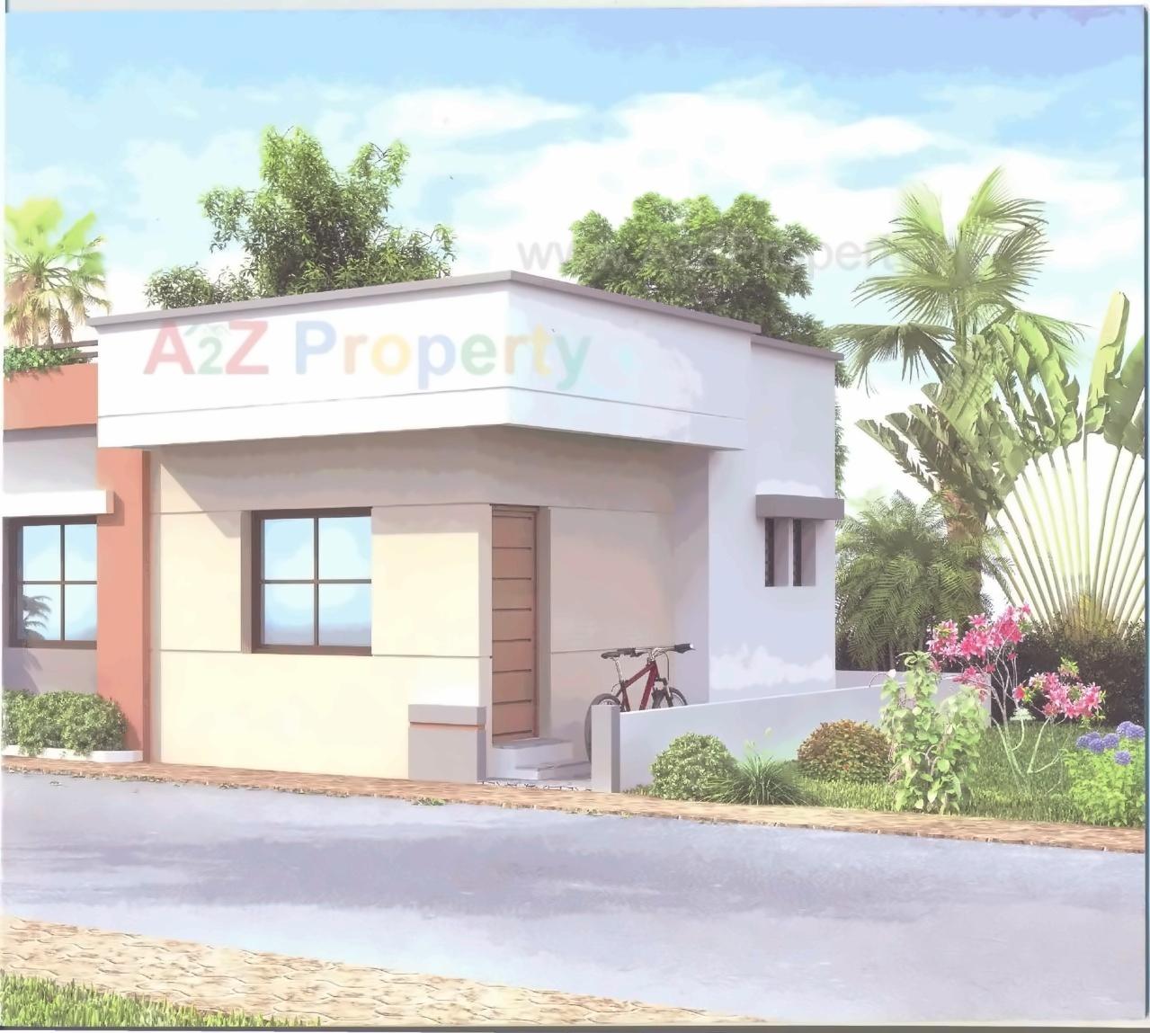 3D Elevation of real estate project Royal Parardise located at Amod, Bharuch, Gujarat