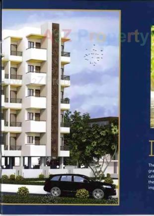 Elevation of real estate project Rudraksh Residency located at Vadadala, Bharuch, Gujarat