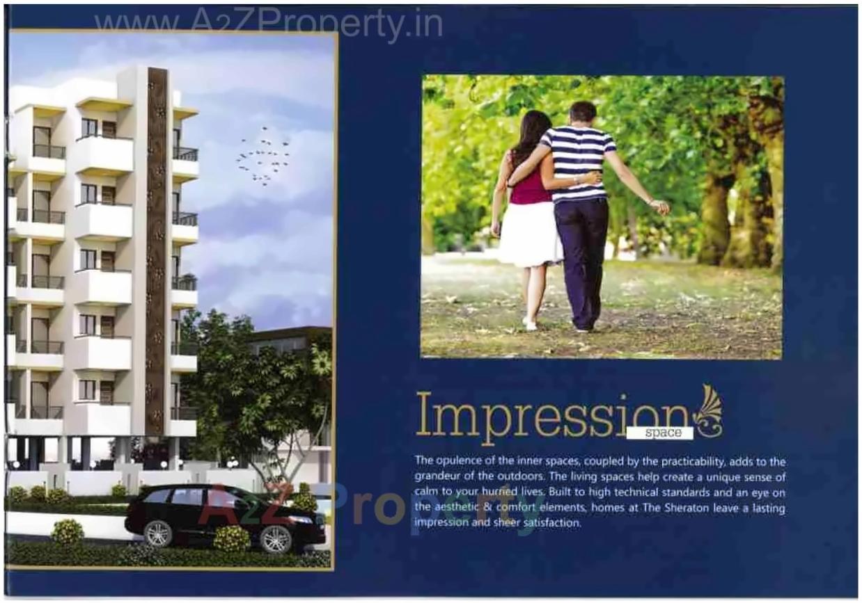 3D Elevation of real estate project Rudraksh Residency located at Vadadala, Bharuch, Gujarat