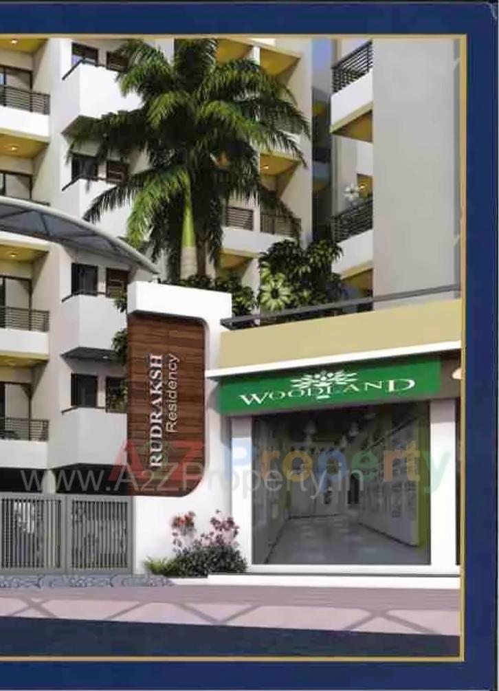 3D Elevation of real estate project Rudraksh Residency located at Vadadala, Bharuch, Gujarat