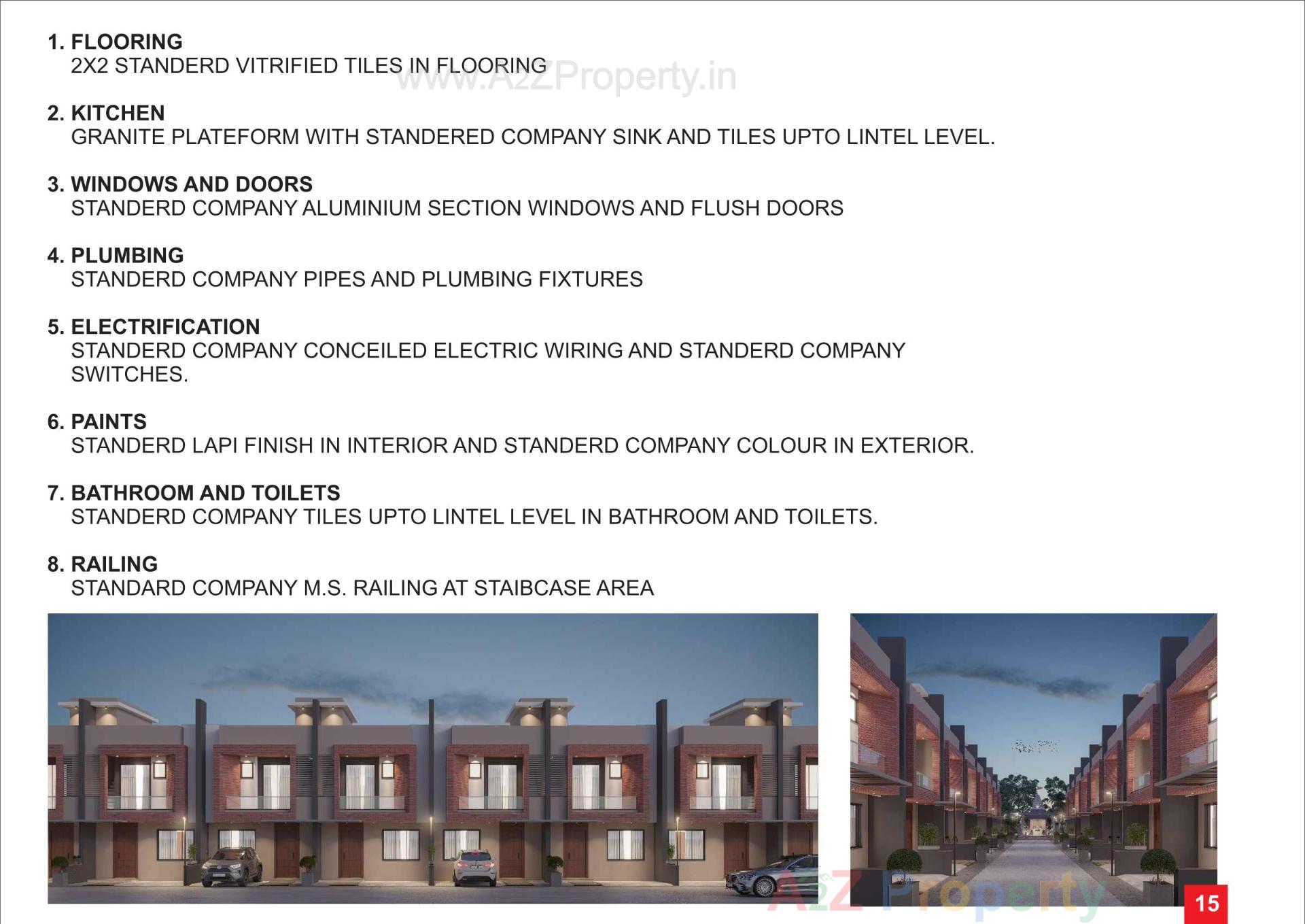  of real estate project Sahajanand Green City located at Chavaj, Bharuch, Gujarat