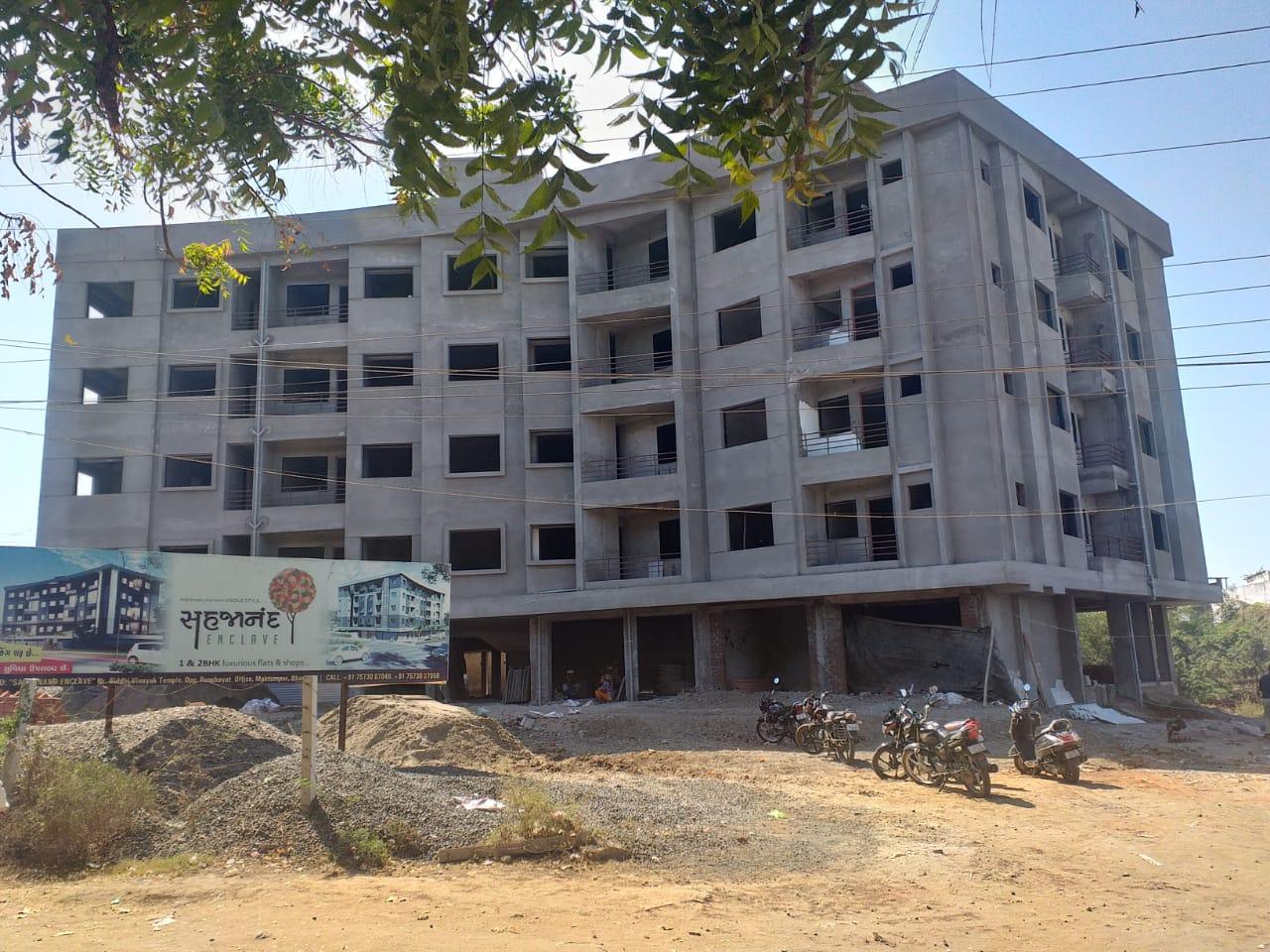 116157_const of real estate project Sahjanand Enclave located at Maktampur, Bharuch, Gujarat
