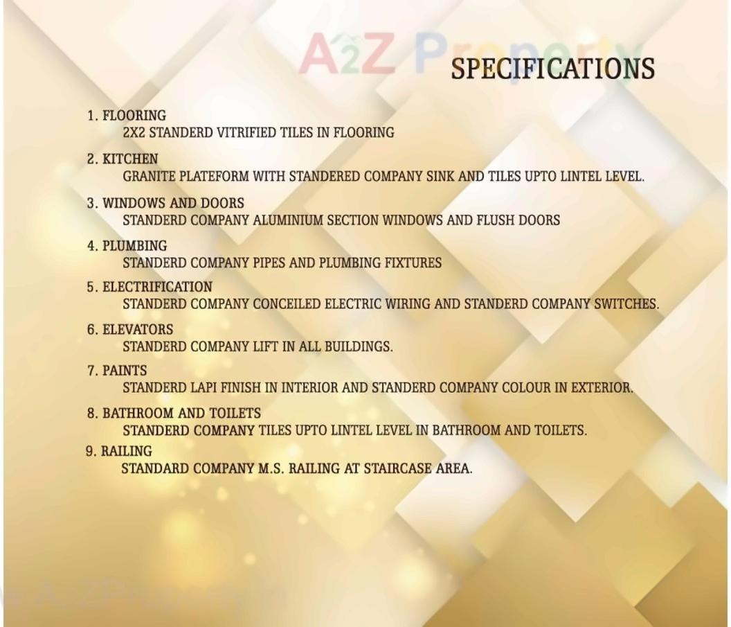  of real estate project Sahjanand Luxuria located at Umraj, Bharuch, Gujarat