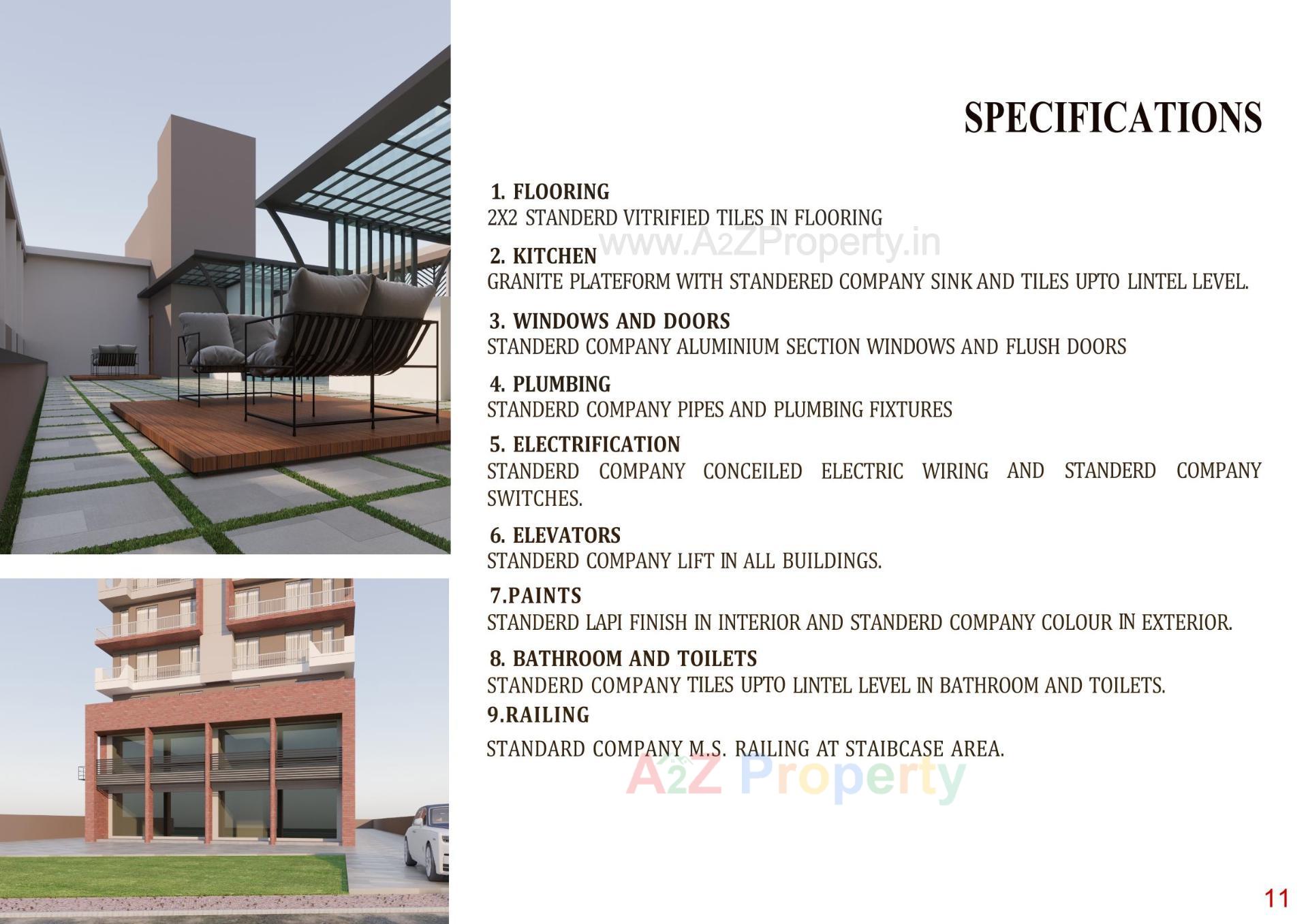  of real estate project Sahjanand Sky located at Umraj, Bharuch, Gujarat