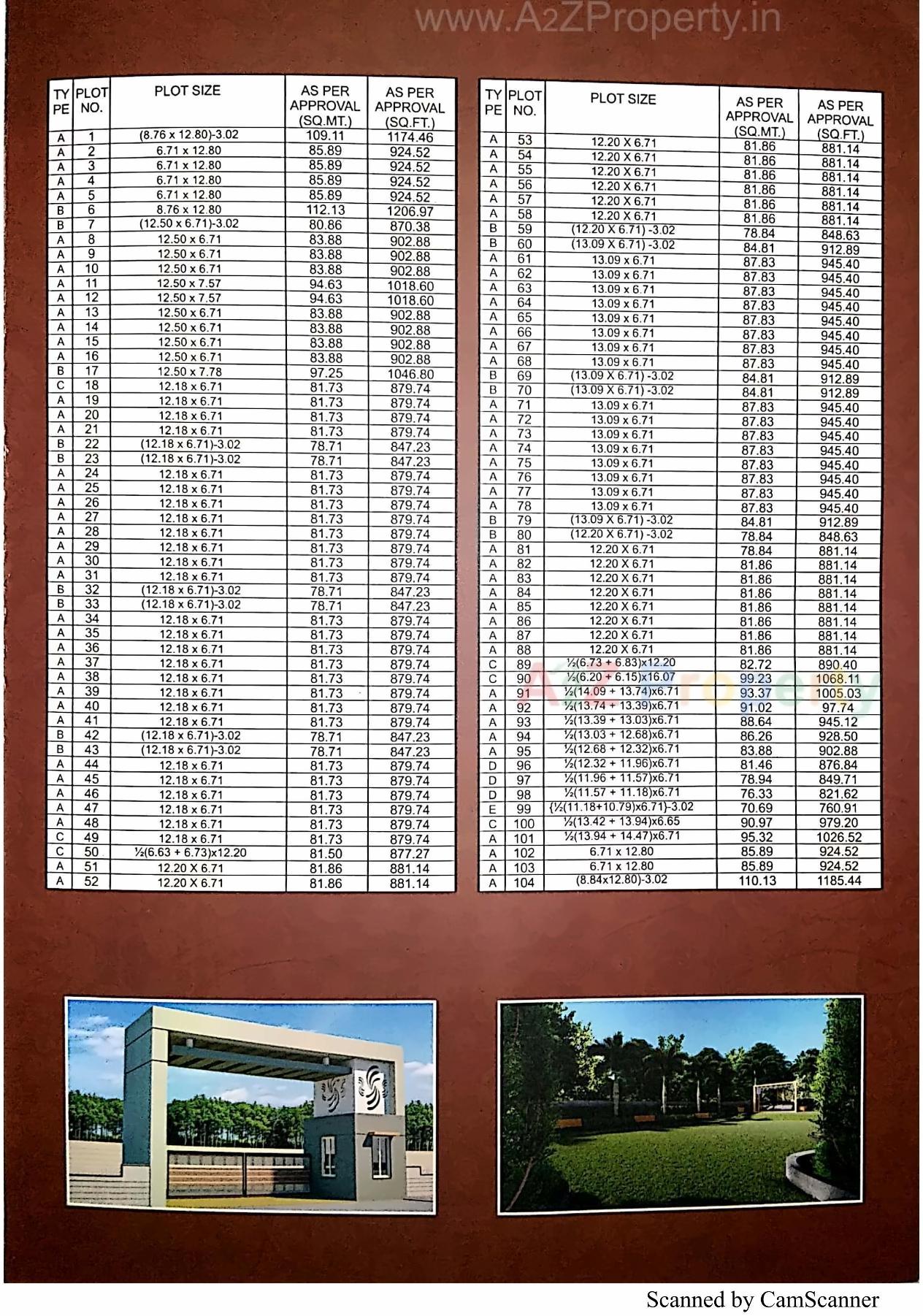  of real estate project Sarjan Bungalows located at Ankleshwar, Bharuch, Gujarat