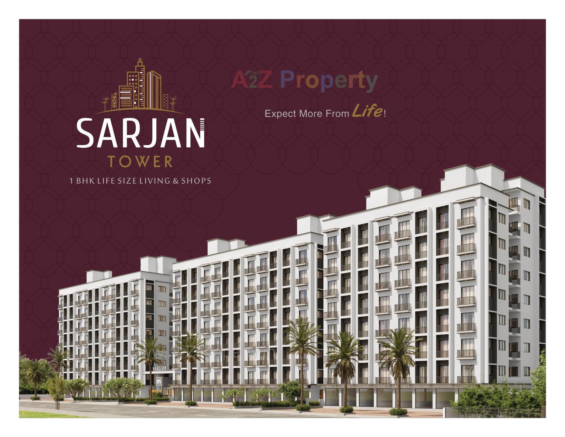  of real estate project Sarjan Tower located at Bhadkodra, Bharuch, Gujarat