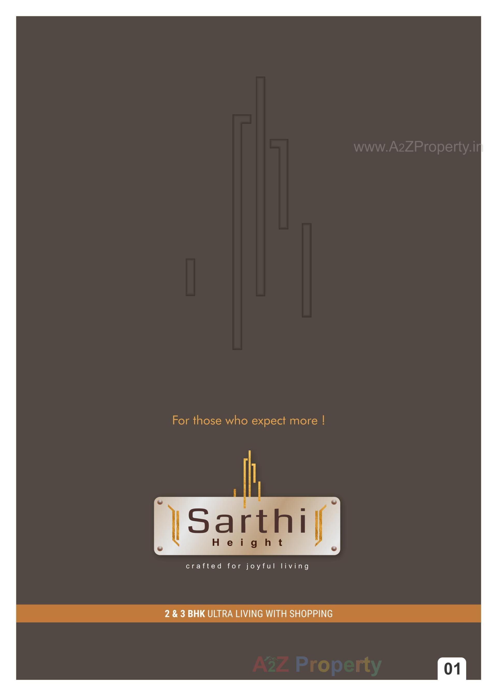  of real estate project Sarthi Height located at Kosamdi, Bharuch, Gujarat