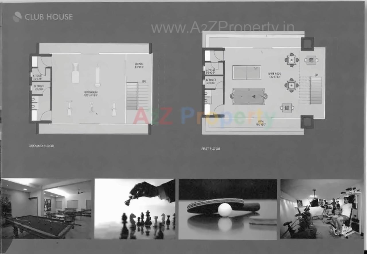 Layout of real estate project Sentosa Heights located at Vadadala, Bharuch, Gujarat