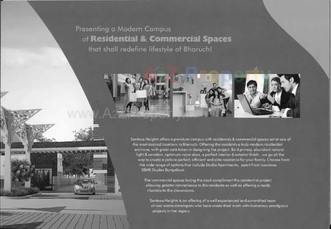  of real estate project Sentosa Heights located at Vadadala, Bharuch, Gujarat