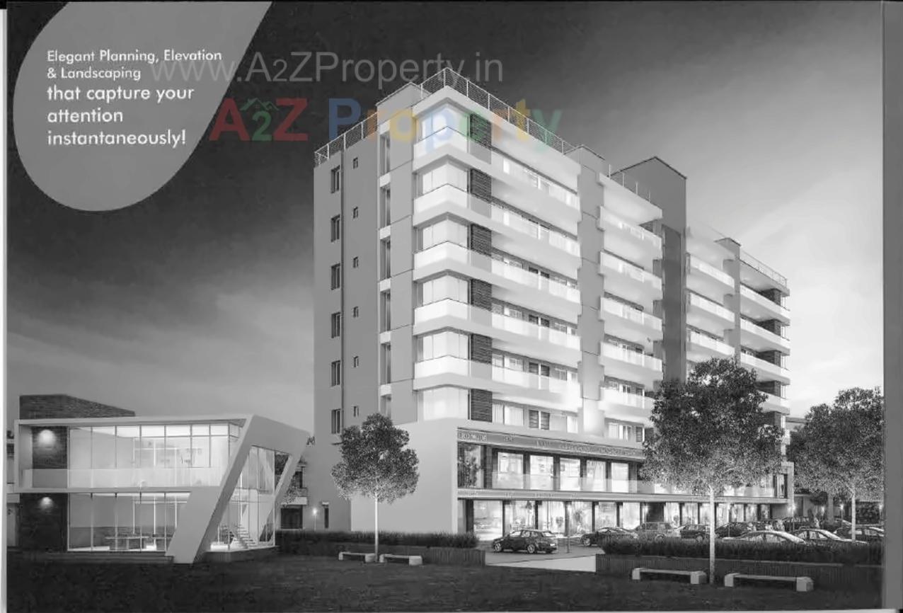 3D Elevation of real estate project Sentosa Heights located at Vadadala, Bharuch, Gujarat