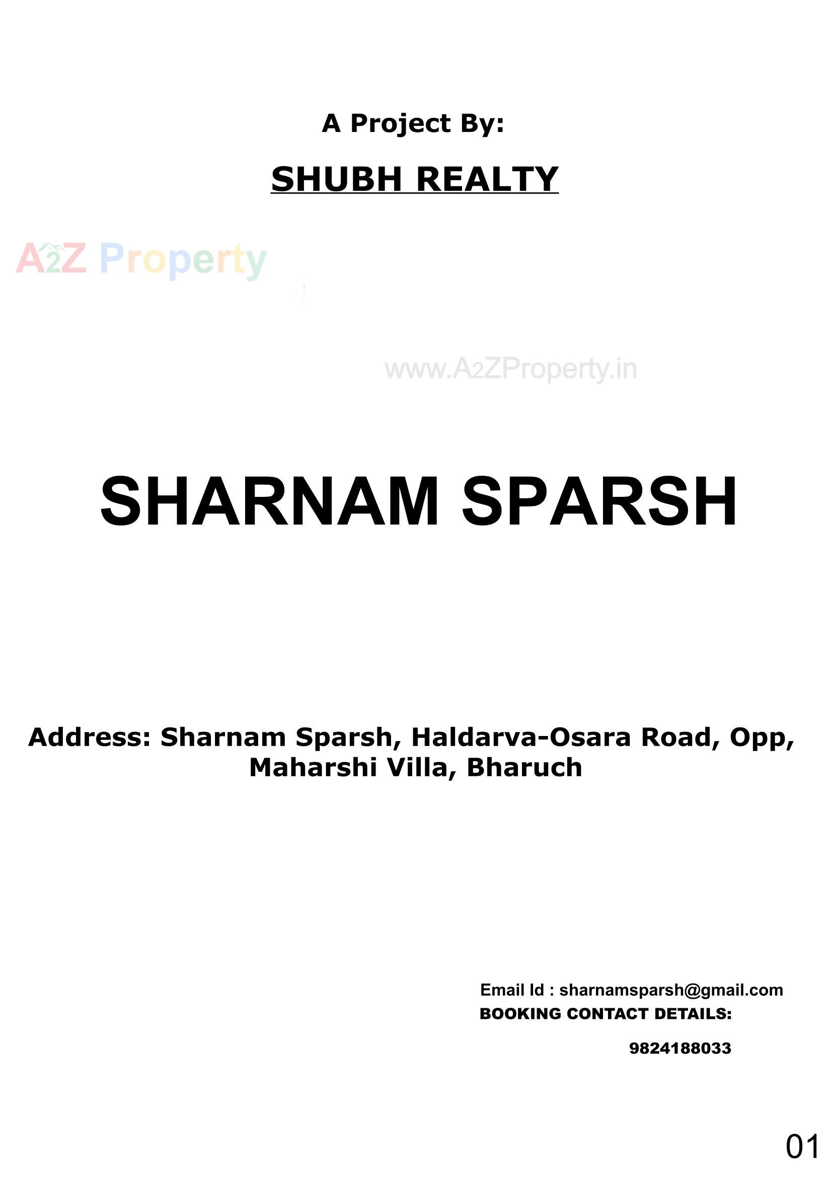  of real estate project Sharnam Sparsh located at Haldarva, Bharuch, Gujarat
