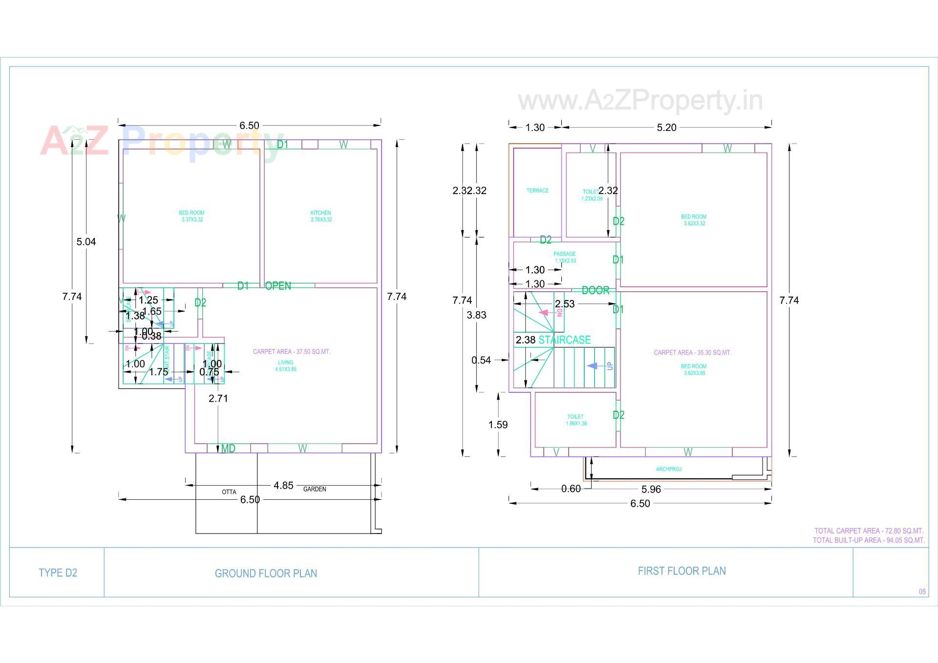  of real estate project Sharnam Sparsh located at Haldarva, Bharuch, Gujarat