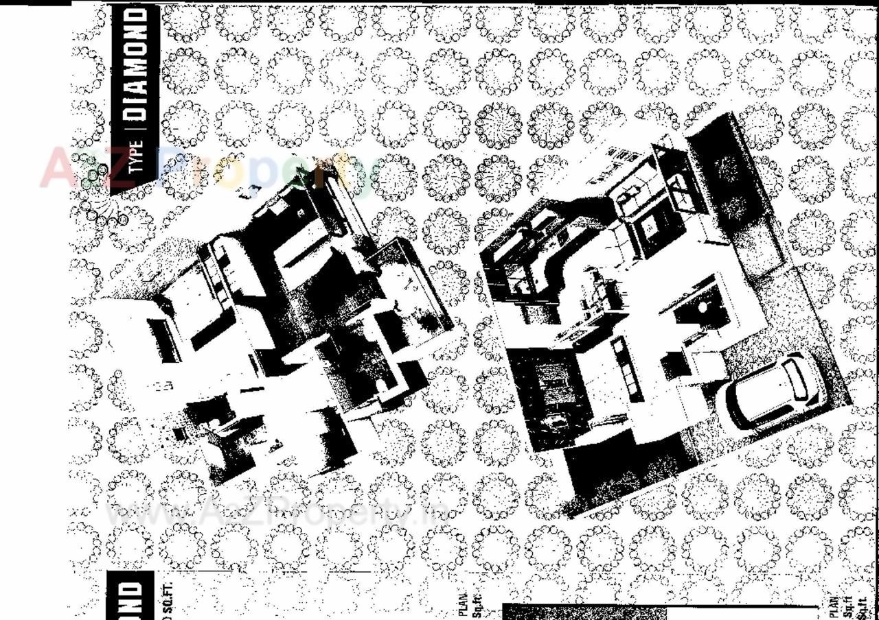 Layout of real estate project Sharnam Vatika located at Vadadala, Bharuch, Gujarat
