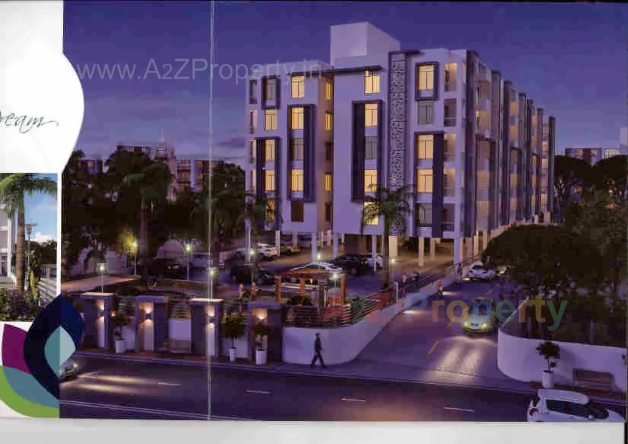 3D Elevation of real estate project Shilpi Dream located at Maktampur, Bharuch, Gujarat