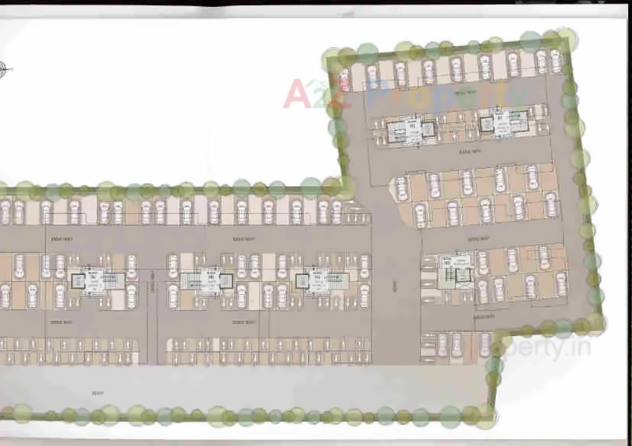 Layout of real estate project Shilpi Dream located at Maktampur, Bharuch, Gujarat