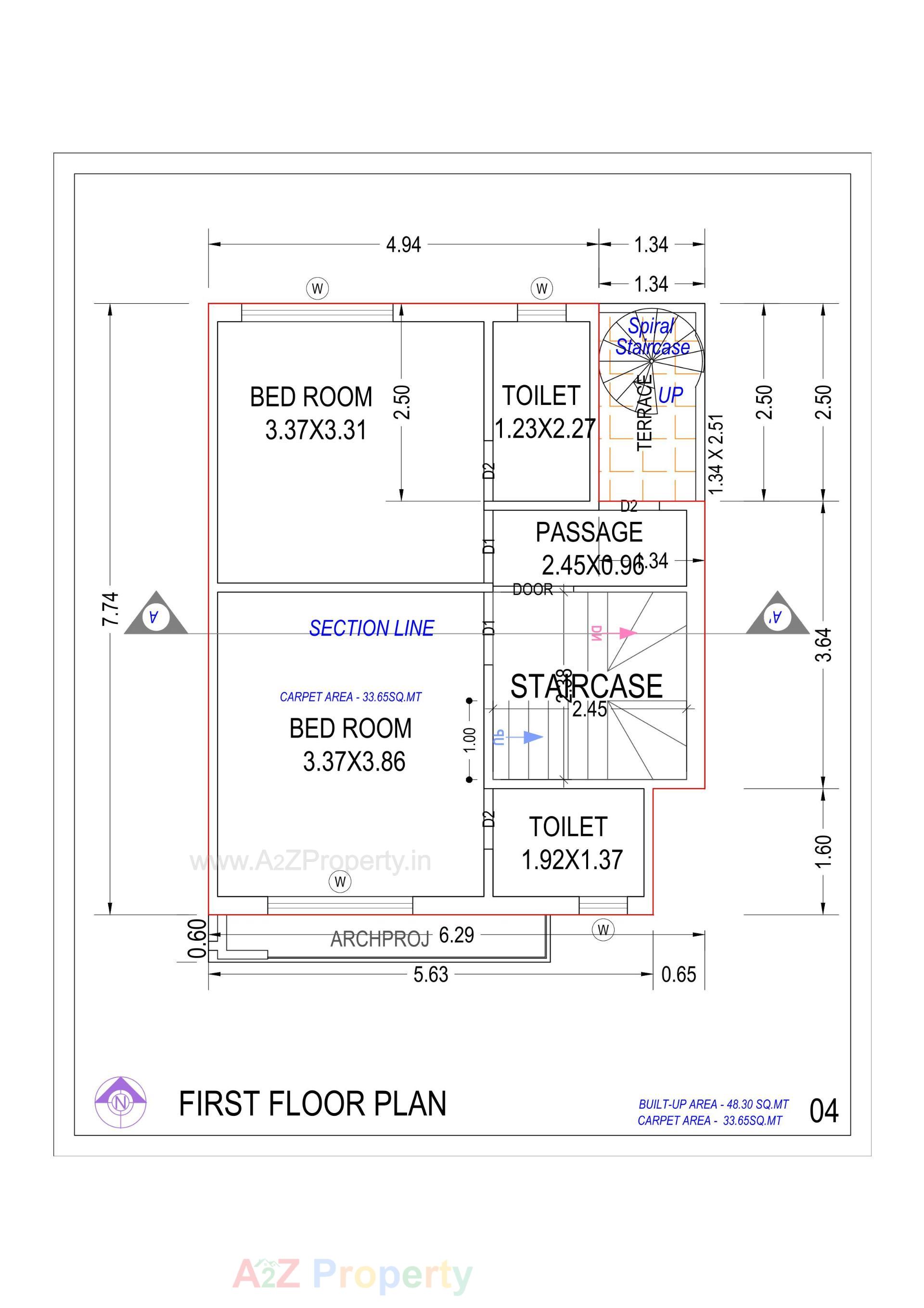  of real estate project Shilpi Sangini located at Chavaj, Bharuch, Gujarat