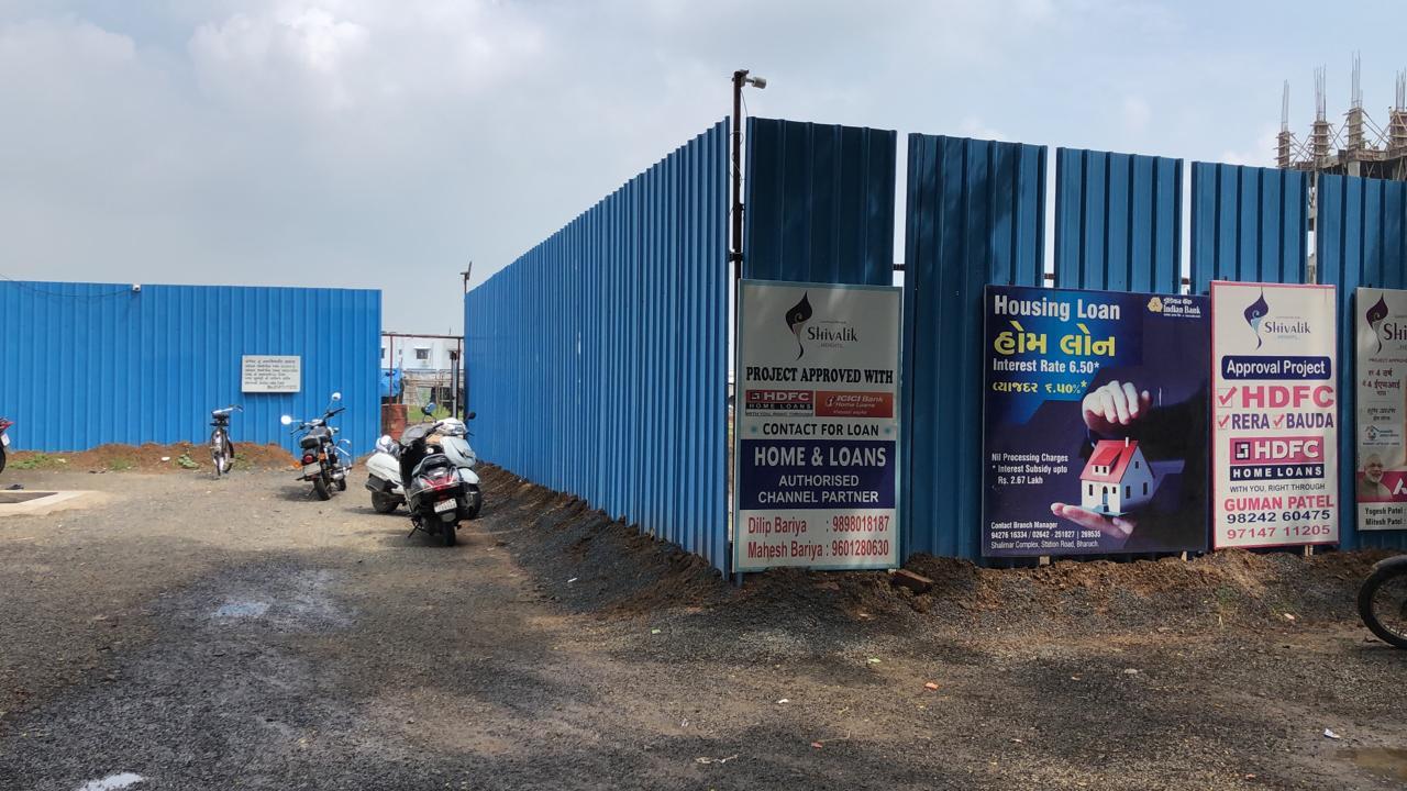 194000_const of real estate project Shivalik Heights located at Tavra, Bharuch, Gujarat