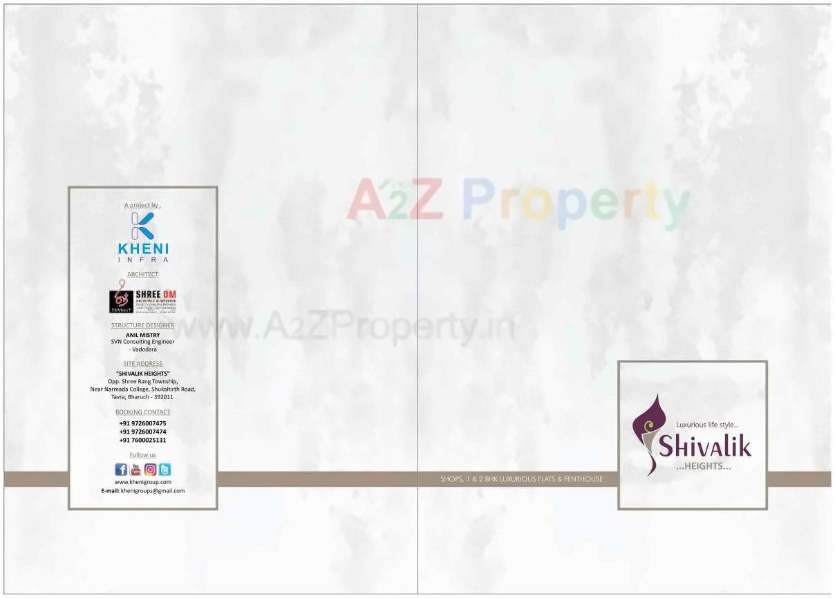  of real estate project Shivalik Heights located at Tavra, Bharuch, Gujarat