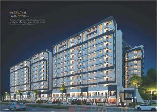 Elevation of real estate project Shivalik Heights located at Tavra, Bharuch, Gujarat