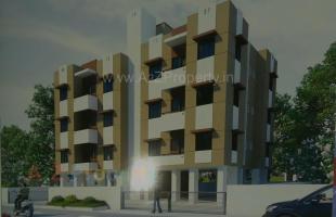 Elevation of real estate project Shree Umang Laxmi Residency located at Kosamadi, Bharuch, Gujarat