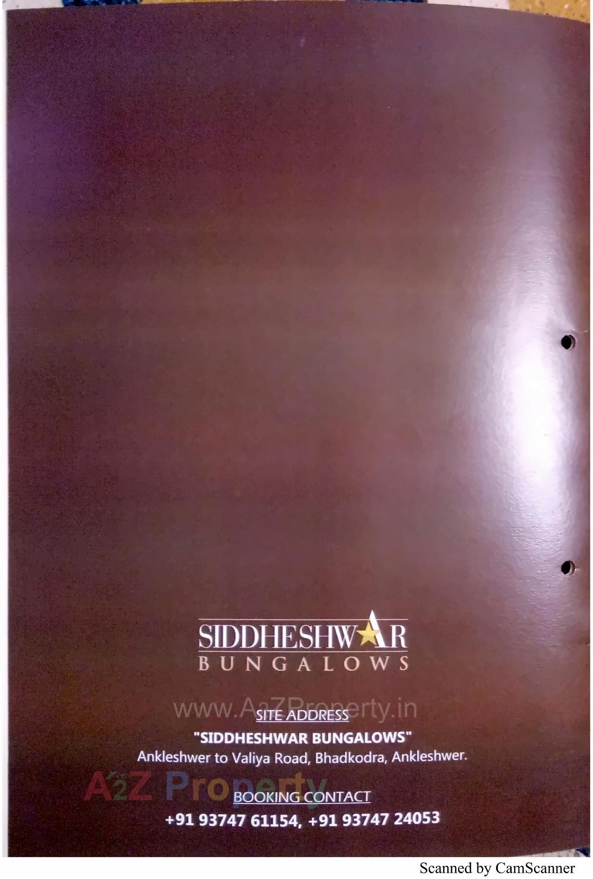  of real estate project Siddheshwar Bunglows located at Bhadkodara, Bharuch, Gujarat