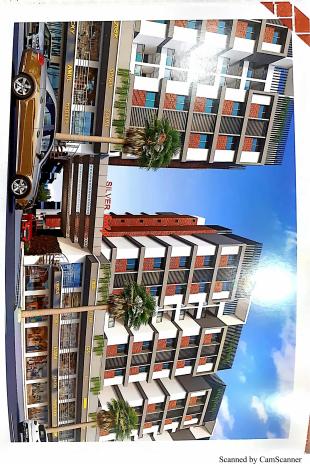 Elevation of real estate project Silver Kalp located at Tavra, Bharuch, Gujarat