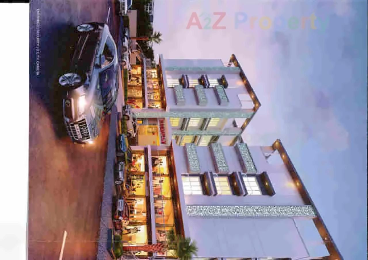 3D Elevation of real estate project Sundaram Residency located at Bholav, Bharuch, Gujarat