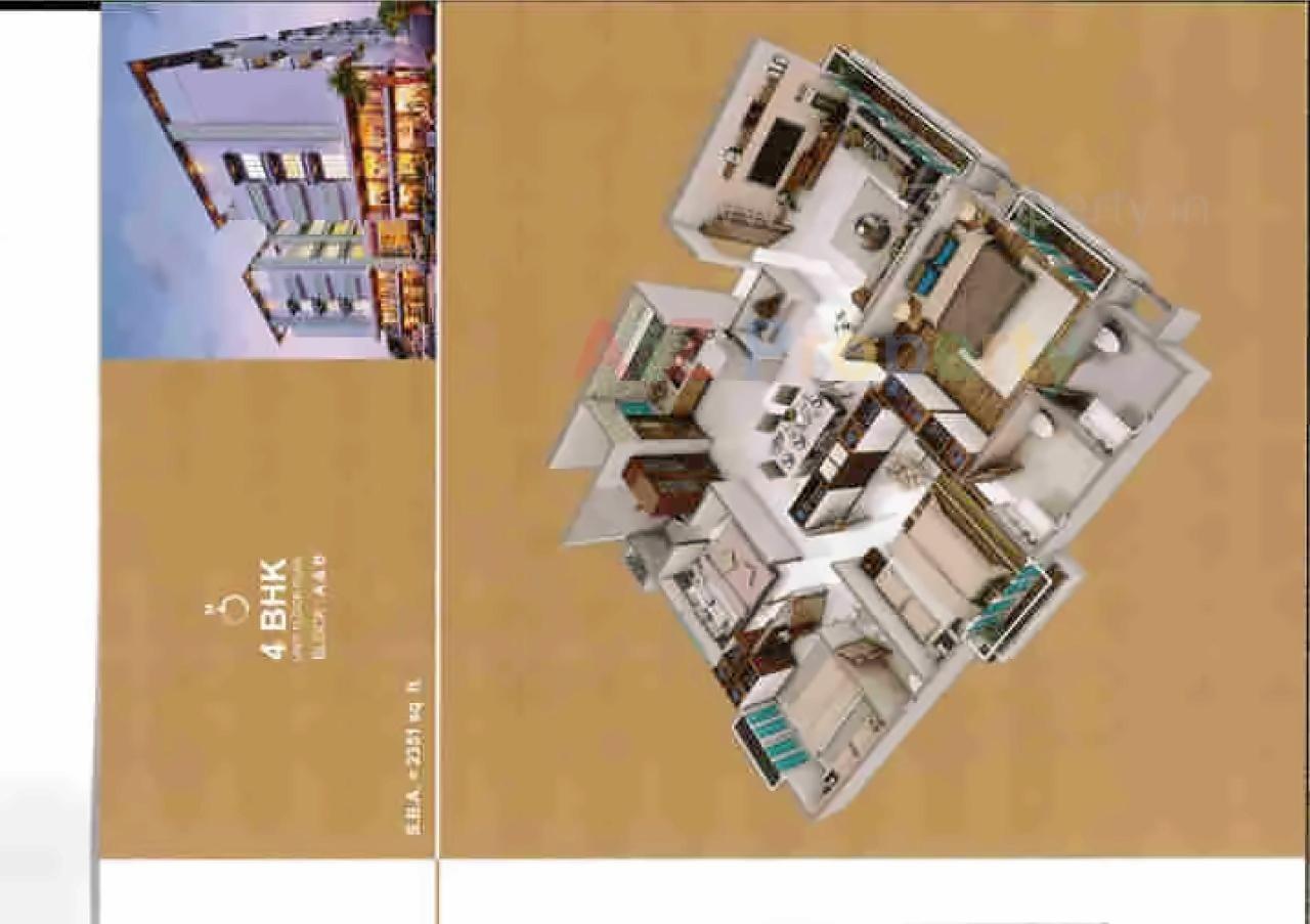 Layout of real estate project Sundaram Residency located at Bholav, Bharuch, Gujarat