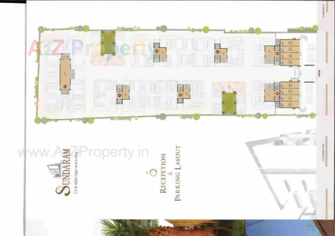 Layout of real estate project Sundaram Residency located at Bholav, Bharuch, Gujarat