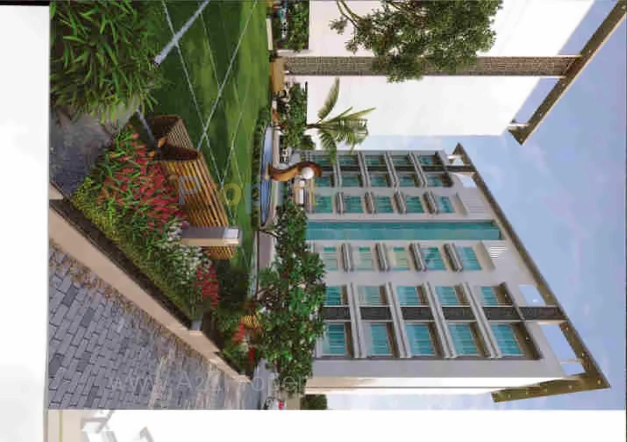 3D Elevation of real estate project Sundaram Residency located at Bholav, Bharuch, Gujarat