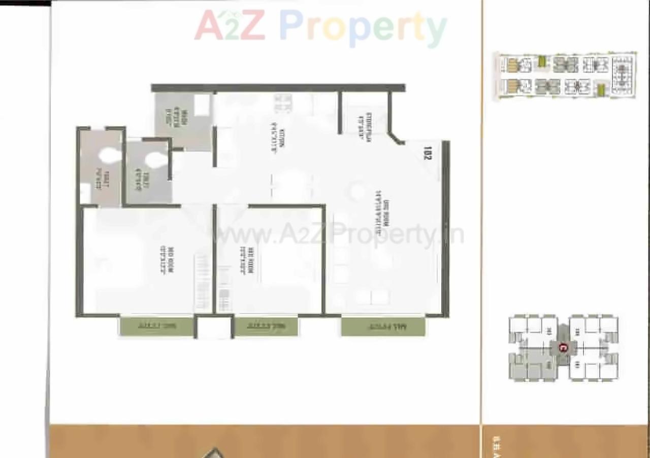 Layout of real estate project Sundaram Residency located at Bholav, Bharuch, Gujarat