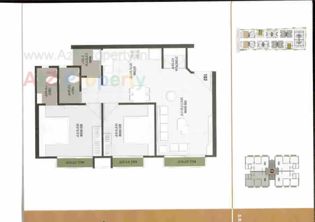 Layout of real estate project Sundaram Residency located at Bholav, Bharuch, Gujarat