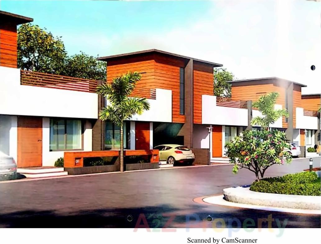 3D Elevation of real estate project Tanishq Residency located at Survadi, Bharuch, Gujarat