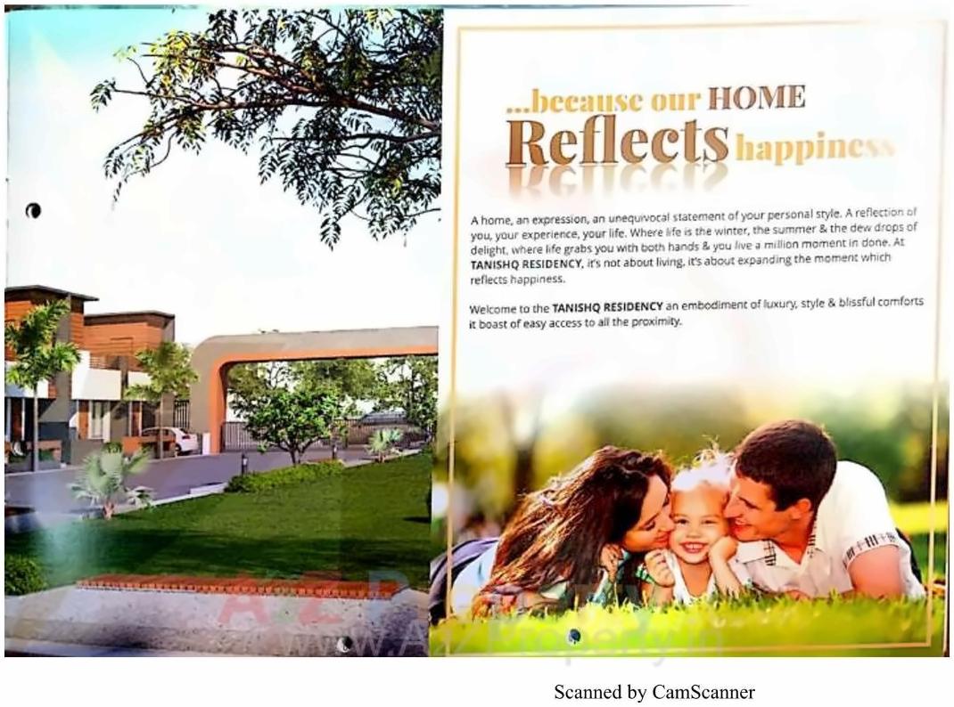 3D Elevation of real estate project Tanishq Residency located at Survadi, Bharuch, Gujarat