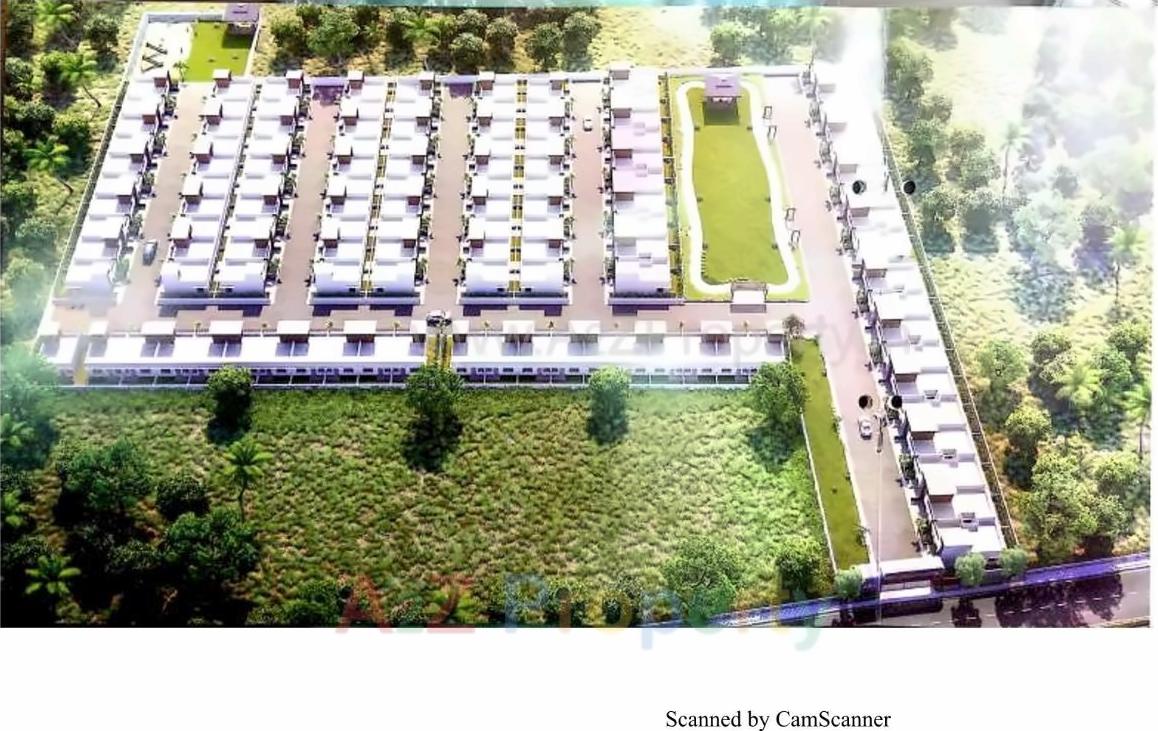 3D Elevation of real estate project Tanishq Residency located at Survadi, Bharuch, Gujarat